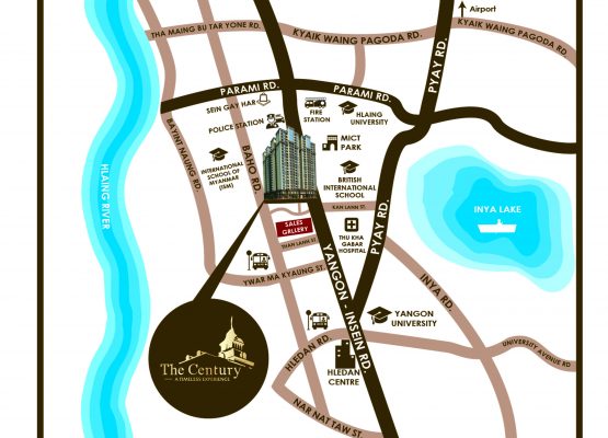 The Century Condo Location Map